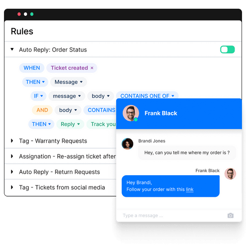 faster support gorgias